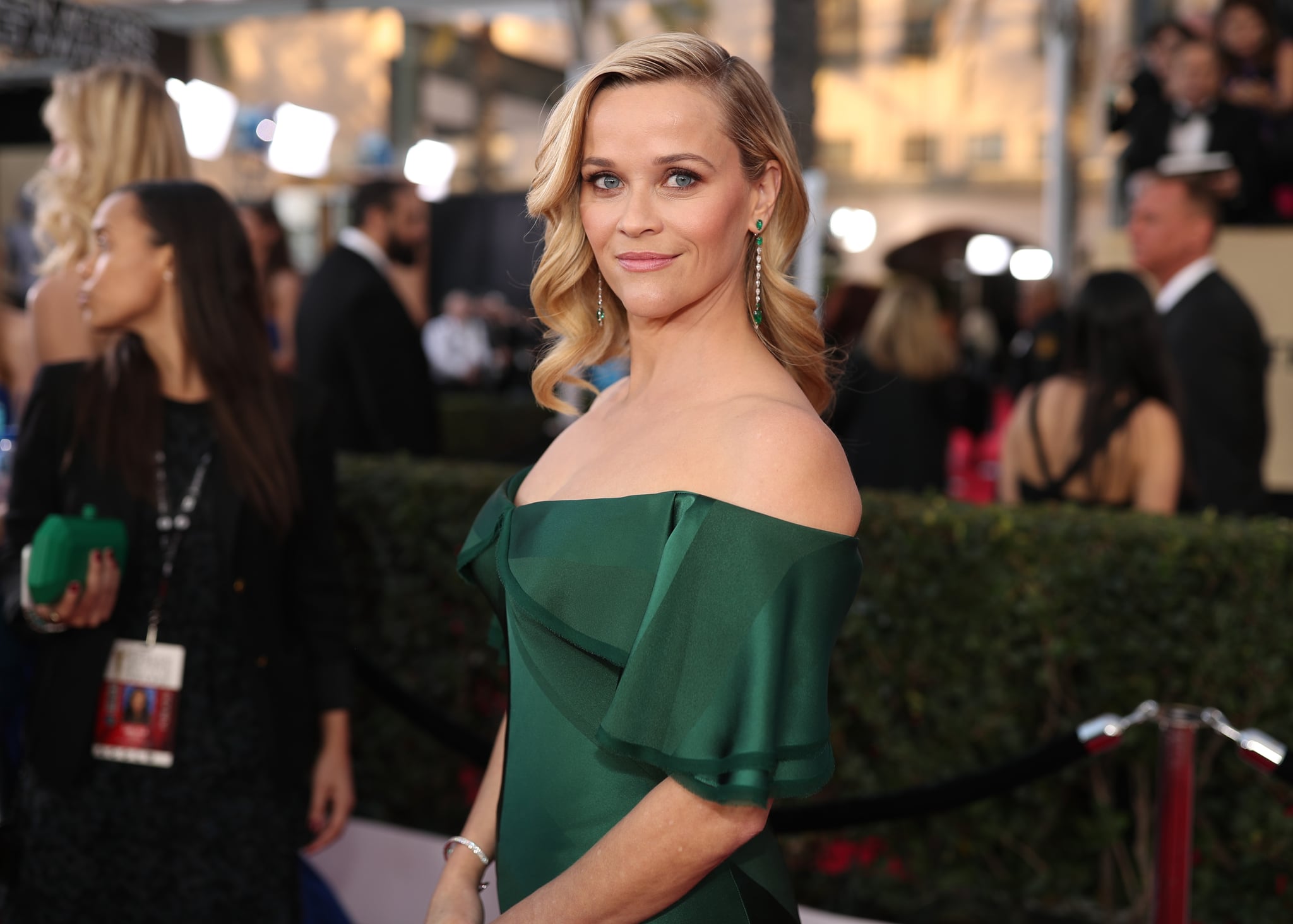 LOS ANGELES, CA - JANUARY 21:  Actor Reese Witherspoon attends the 24th Annual Screen Actors Guild Awards at The Shrine Auditorium on January 21, 2018 in Los Angeles, California. 27522_010  (Photo by Christopher Polk/Getty Images for Turner)