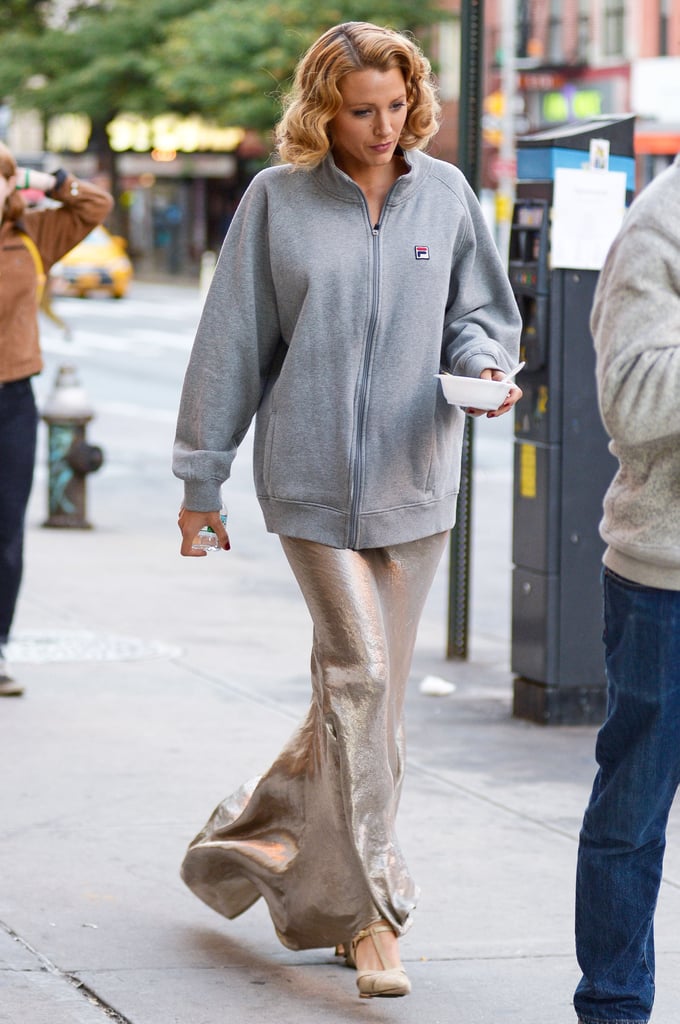 Blake Lively on the Set of Her New Movie October 2015