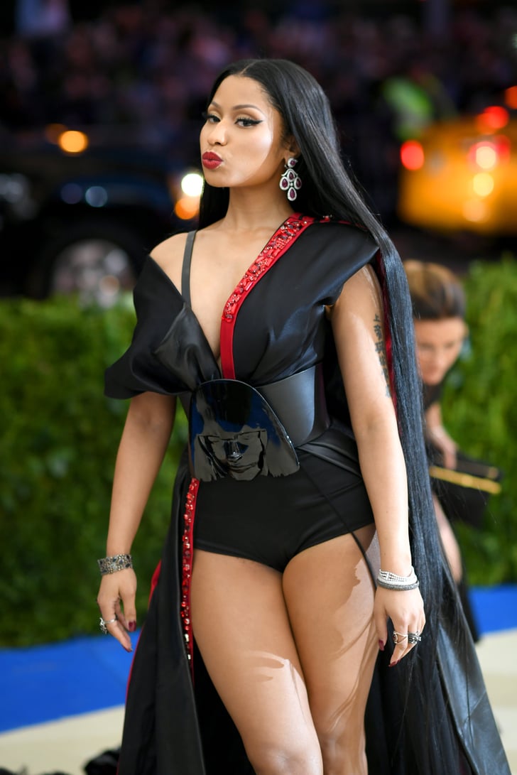 Nicki Minaj Handm Dress At The 2017 Met Gala Popsugar Fashion Photo 5