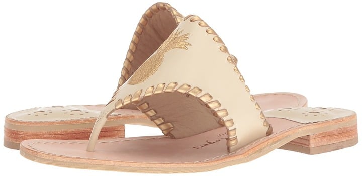 These sandals are a cool twist on the classic flip flop and look so comfy.
Jack Rogers Pineapple Women's Sandals ($119, originally $148)