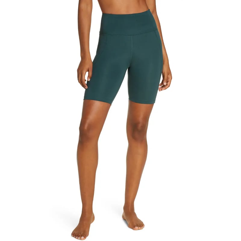 Best Sustainable Bike Shorts: Girlfriend Collective High Waist Bike Shorts