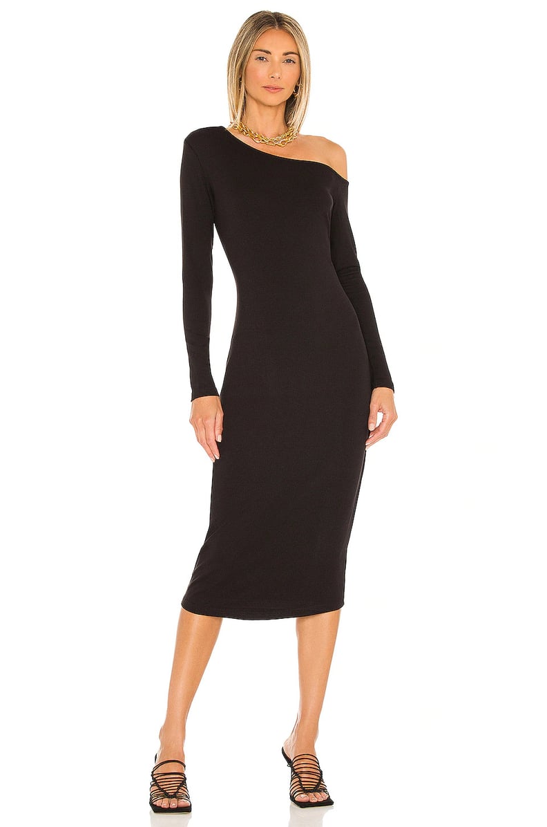 A Stylish Off-Shoulder: Heartloom Larisa Dress in Black