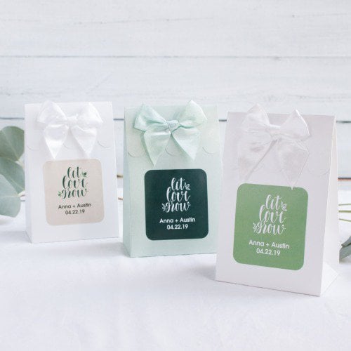 Personalized Wedding Themed Candy Bags