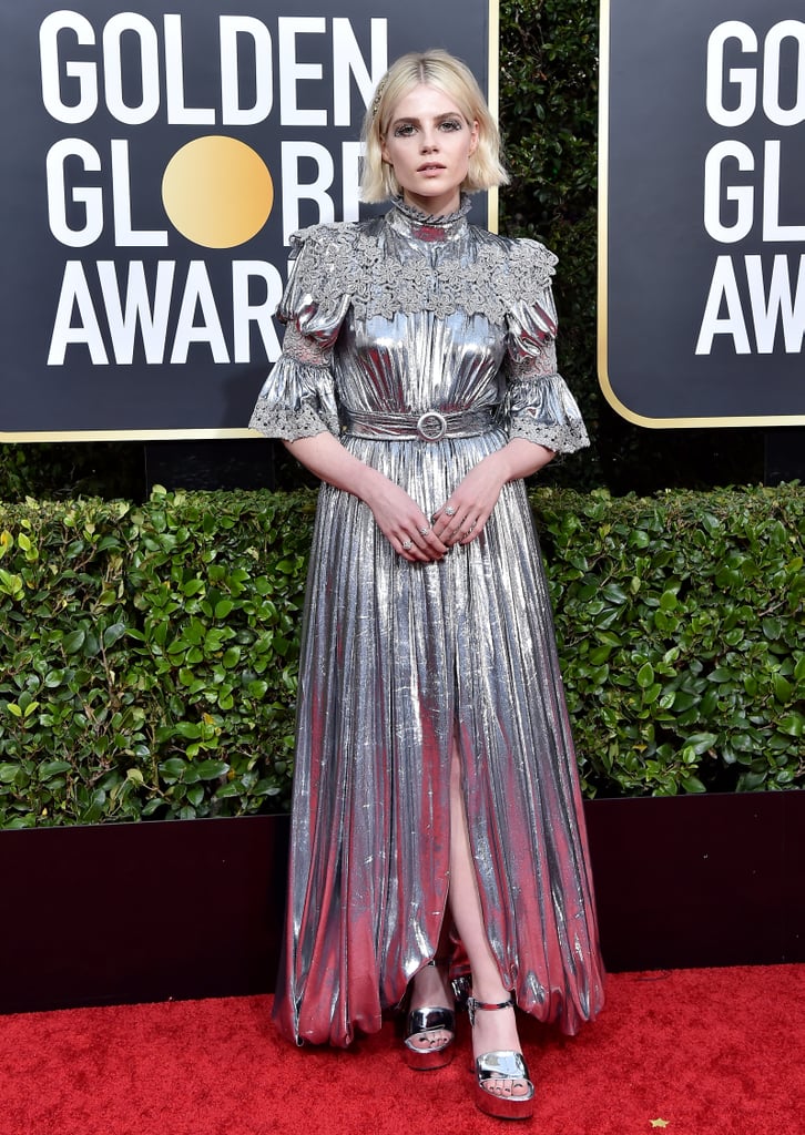 Lucy Boynton at the 77th Annual Golden Globe Awards