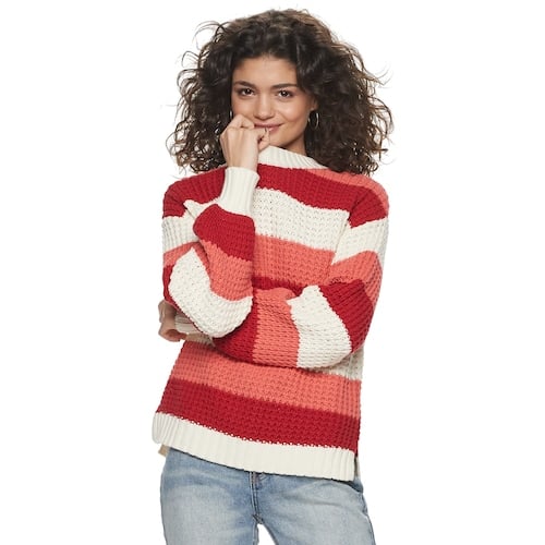 POPSUGAR Button Back Sweater