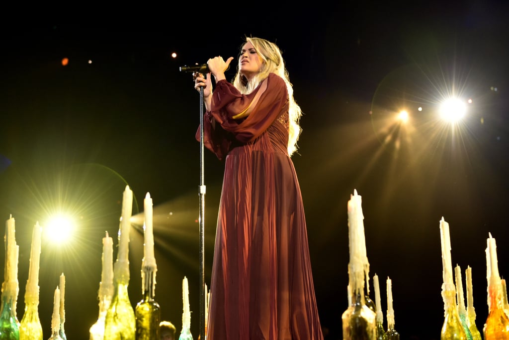 Carrie Underwood at the 2018 American Music Awards