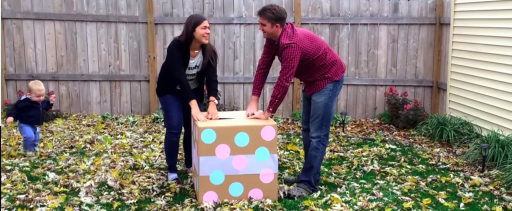 Gender Reveal Party Fail When Box Has Rainbow Balloons