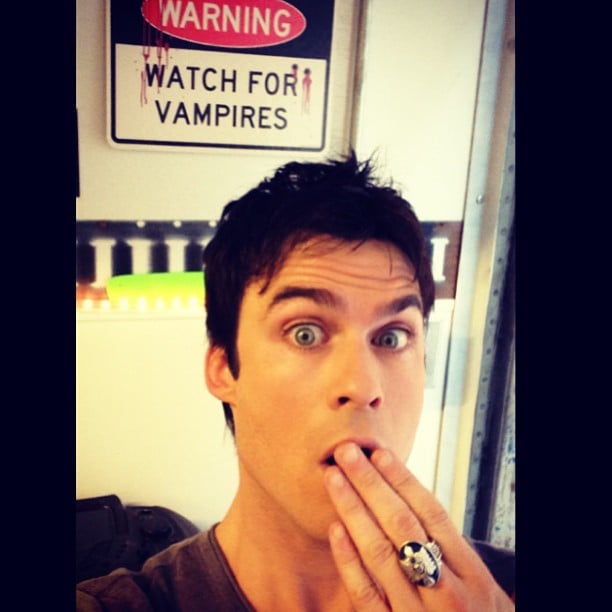 The Surprised Selfie Ian Somerhalder Masters 32 Different Kinds Of Selfies Popsugar