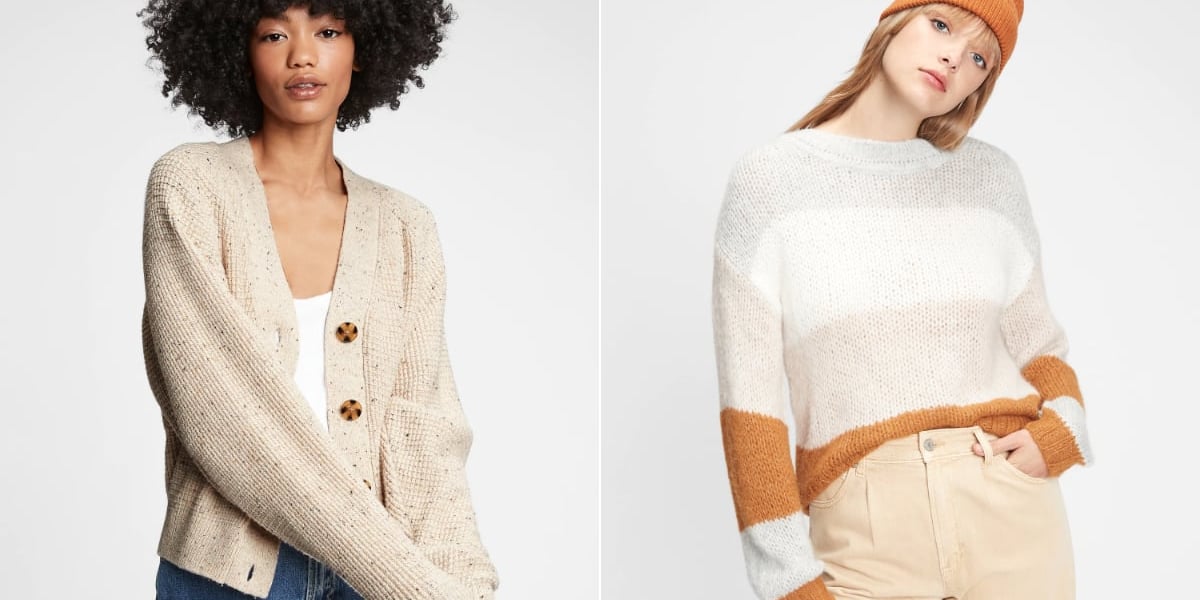The sales gap sweaters