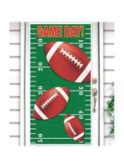 Football Field Door Cover