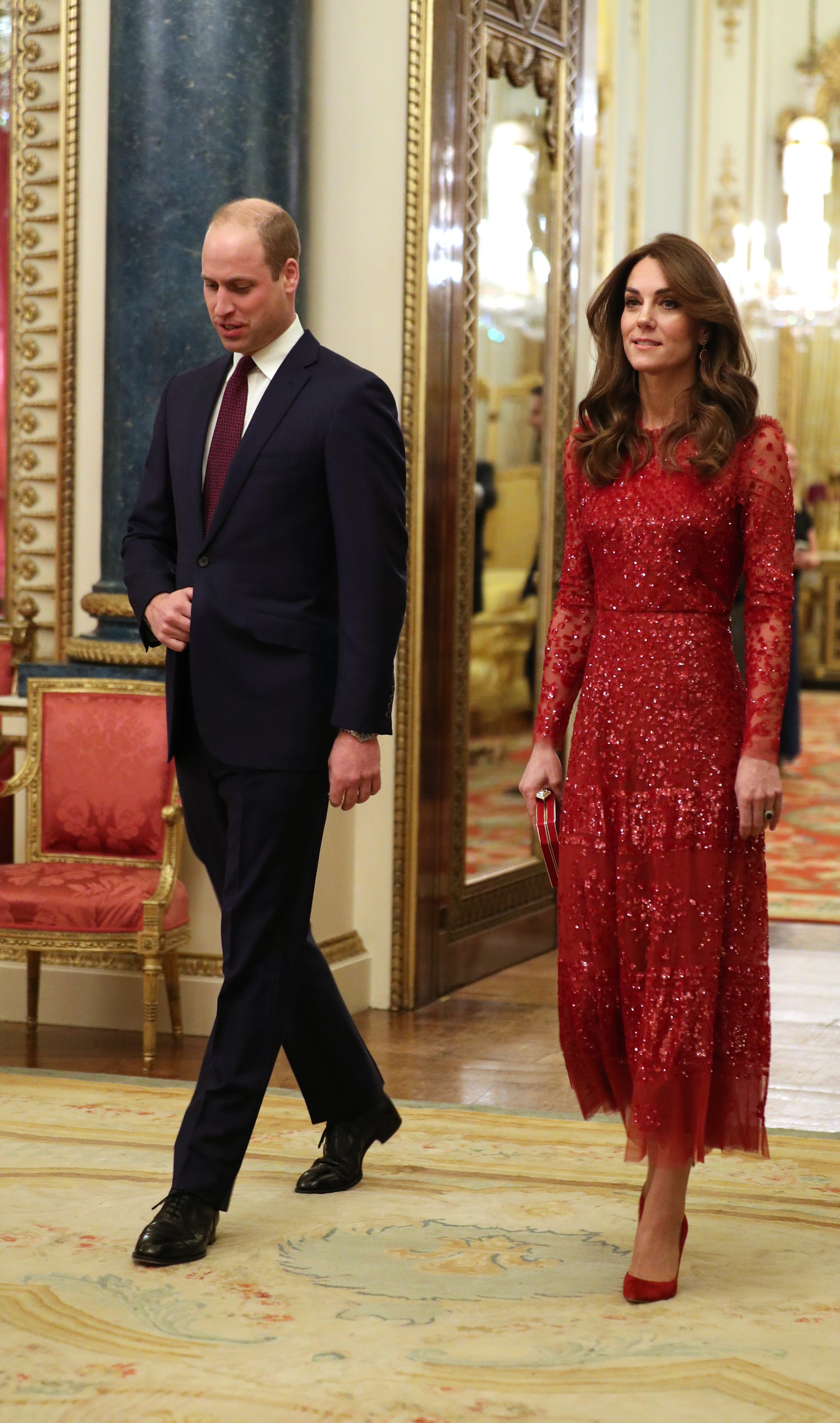 Kate Middleton Wears Red Needle & Thread | POPSUGAR Fashion
