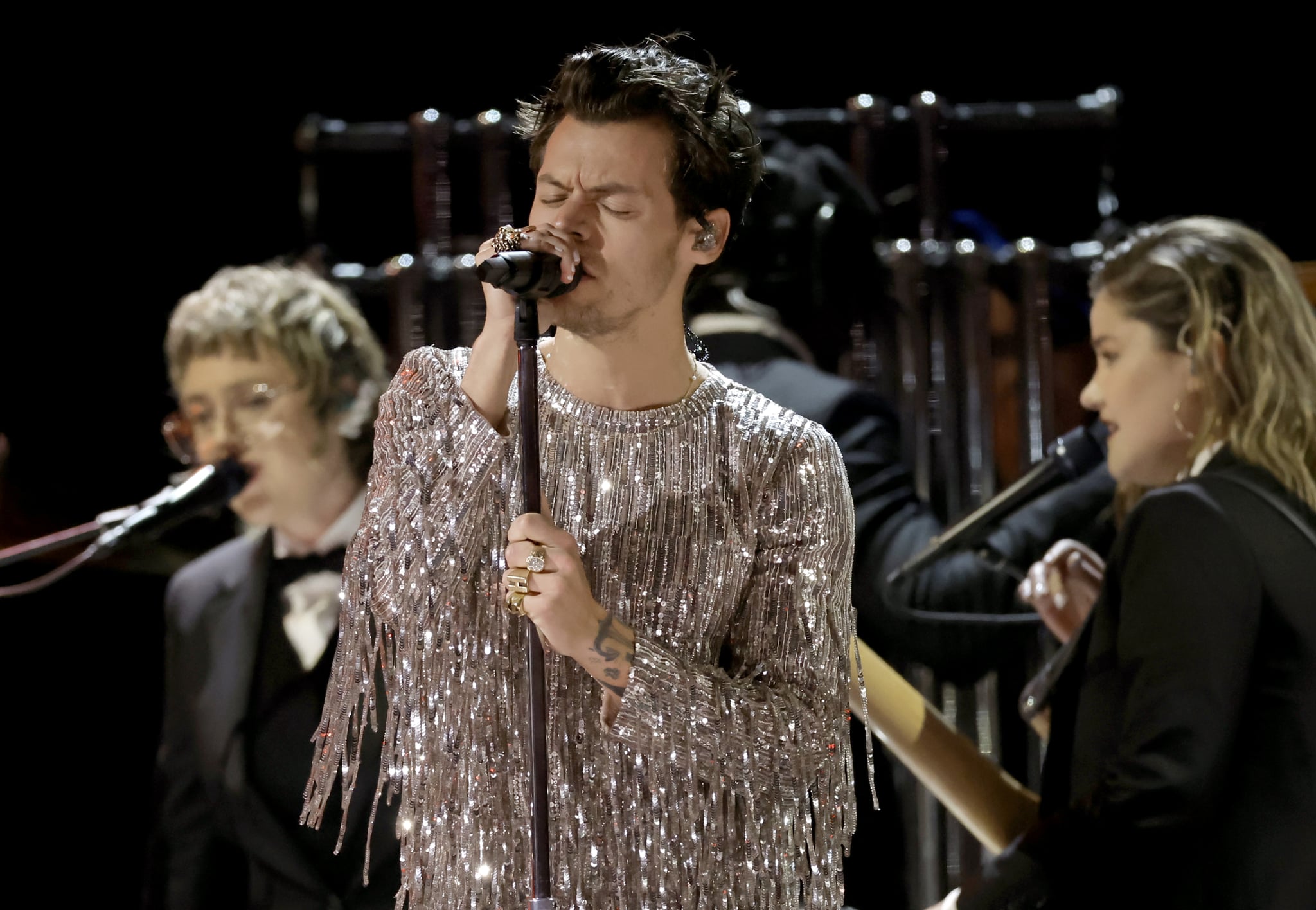 Harry Styles 2023 Grammys Performance Video Celebrity Update