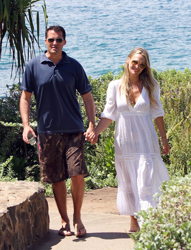 Molly Sims and Scott Stuber got away to Maui after their September 2011 nuptials. A few months later they announced Molly was expecting a "honeymoon baby!"