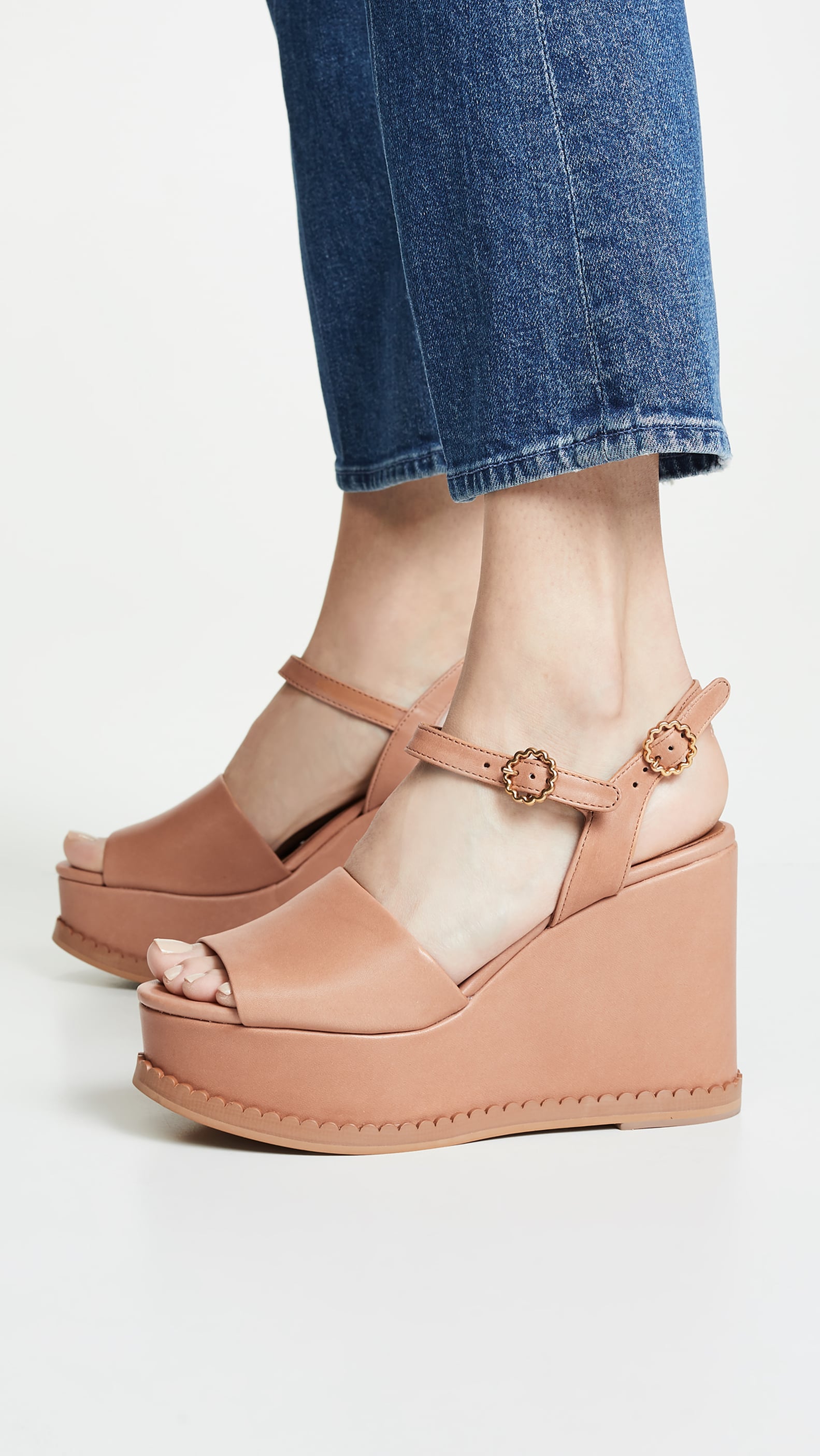 trendy wedge sandals 2019