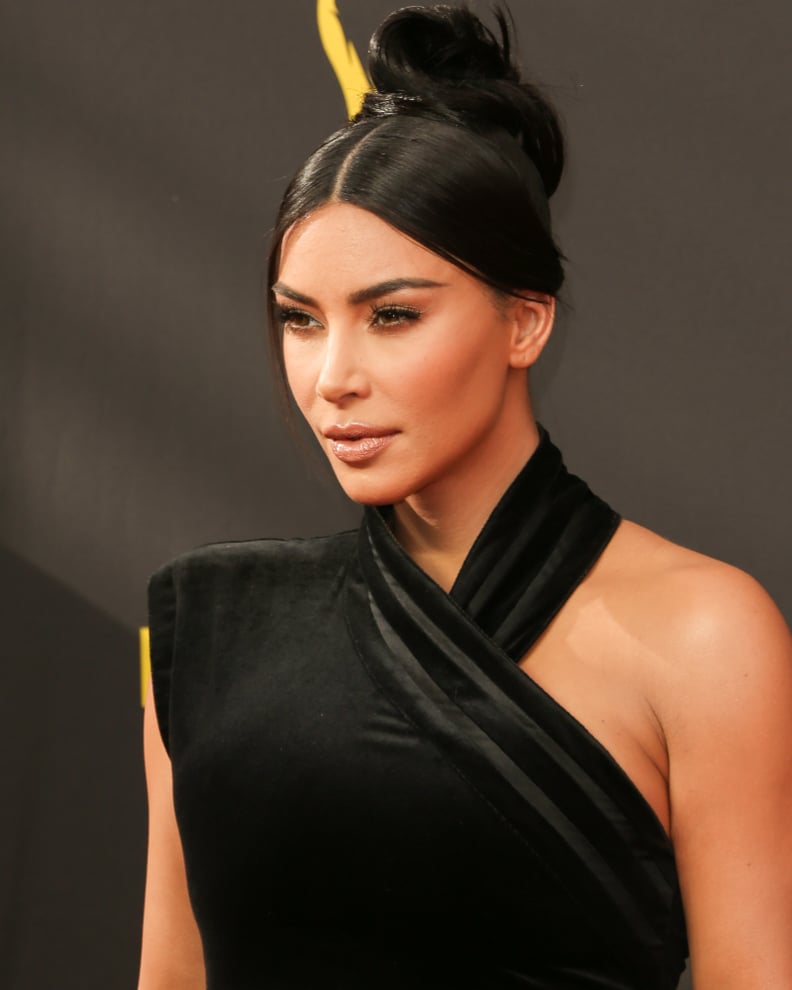 Kim Kardashian's No-Makeup Makeup in 2019
