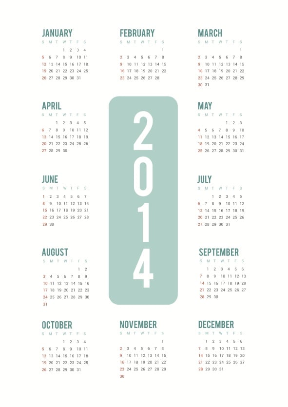 Printable Calendars