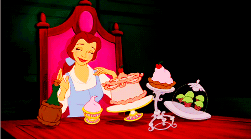 When Belle Doesn't Even Have to Use Seamless to Get All of This Dancing Food in Beauty and the Beast