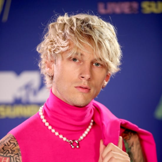 Machine Gun Kelly's Pink Hair Colour Is a Huge Change