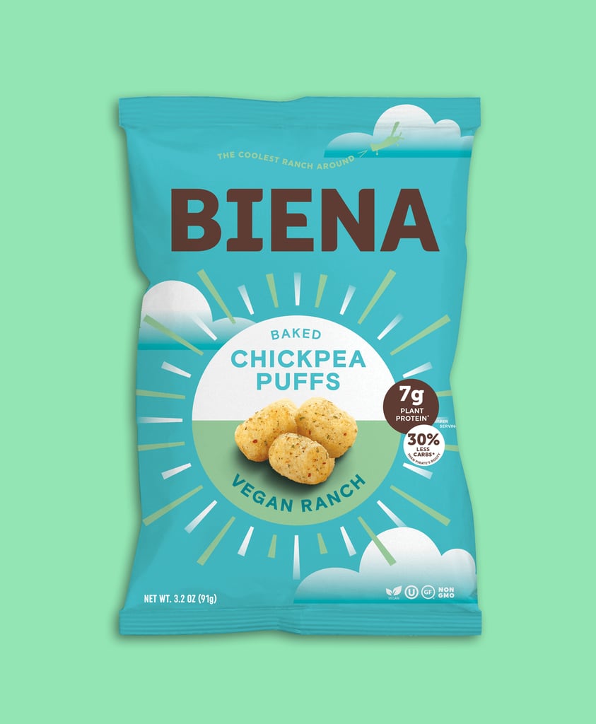 Biena Chickpea Cheese Puffs Review POPSUGAR Fitness