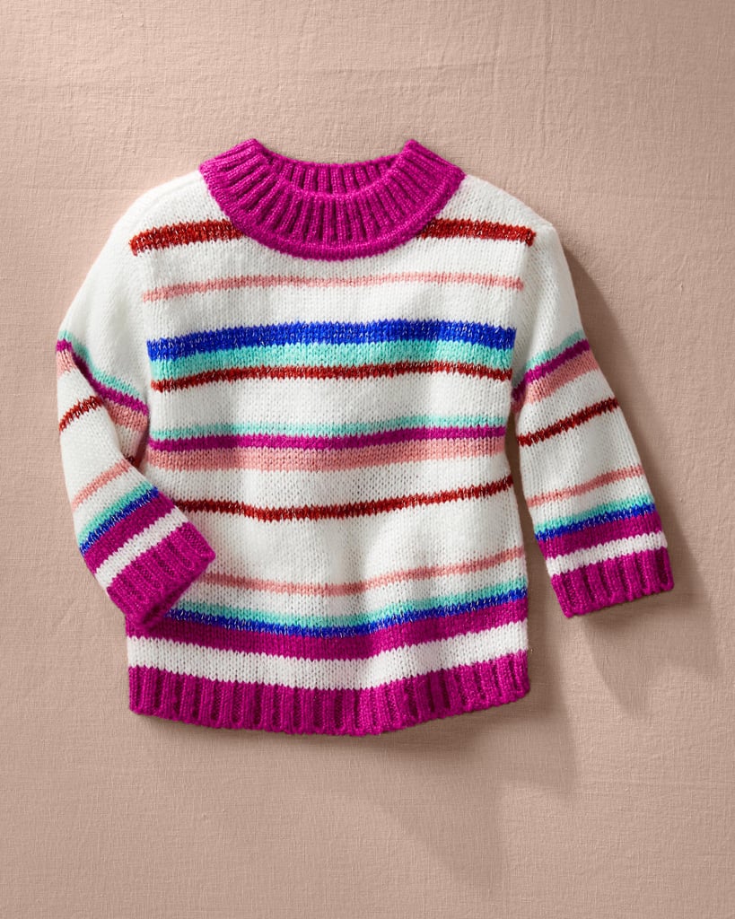 Hilary Duff x Carter's Bright Striped Sweater