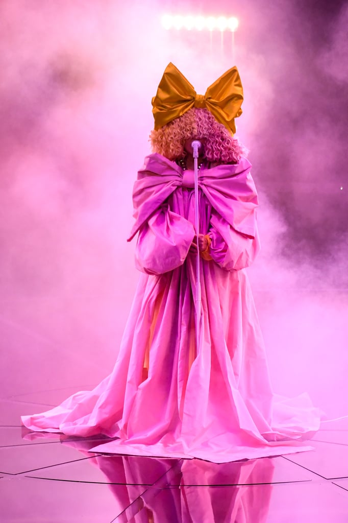 Sia's Pink Gown at the Billboard Music Awards 2020