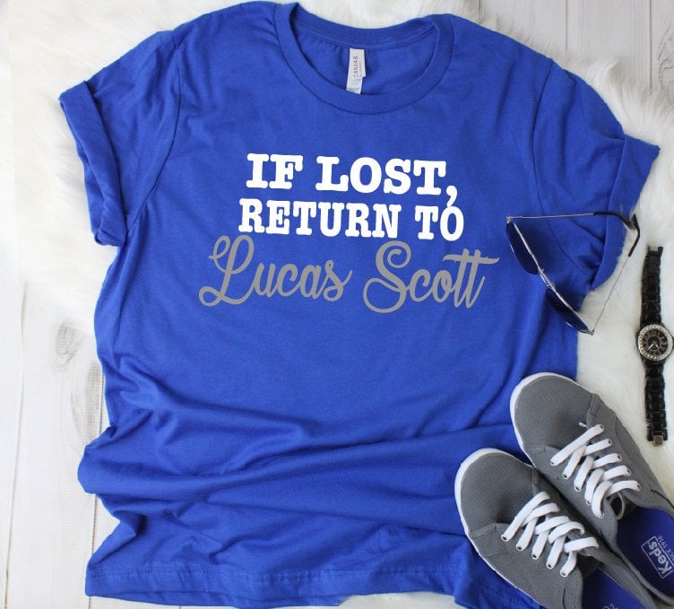 If Lost Return to Lucas Scott T-Shirt