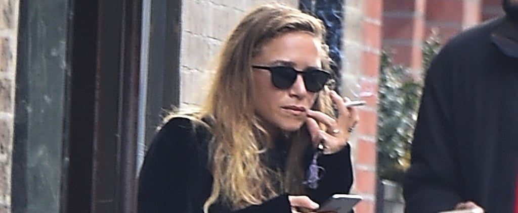 Mary-Kate Olsen Smoking in NYC December 2015 | Pictures
