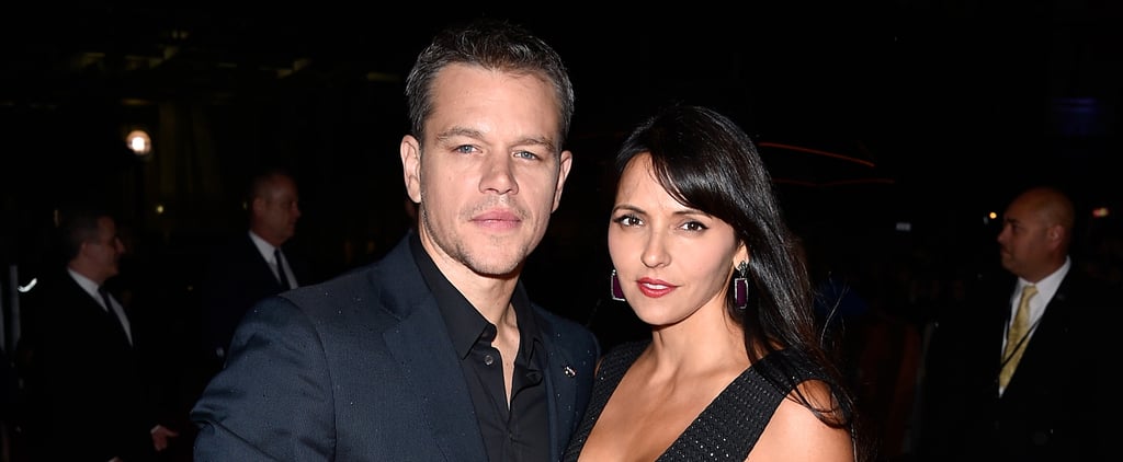 Matt Damon and Luciana Barroso at the TIFF 2015