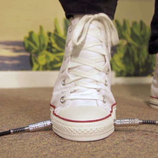 Converse Sneaker With Wah Guitar Pedal