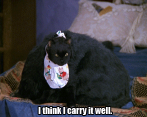 When You Get a Little Fluffy During the Holiday Season