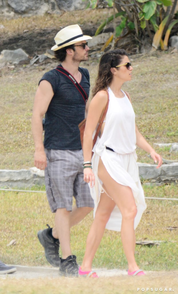 Ian Somerhalder and Nikki Reed Honeymoon Pictures