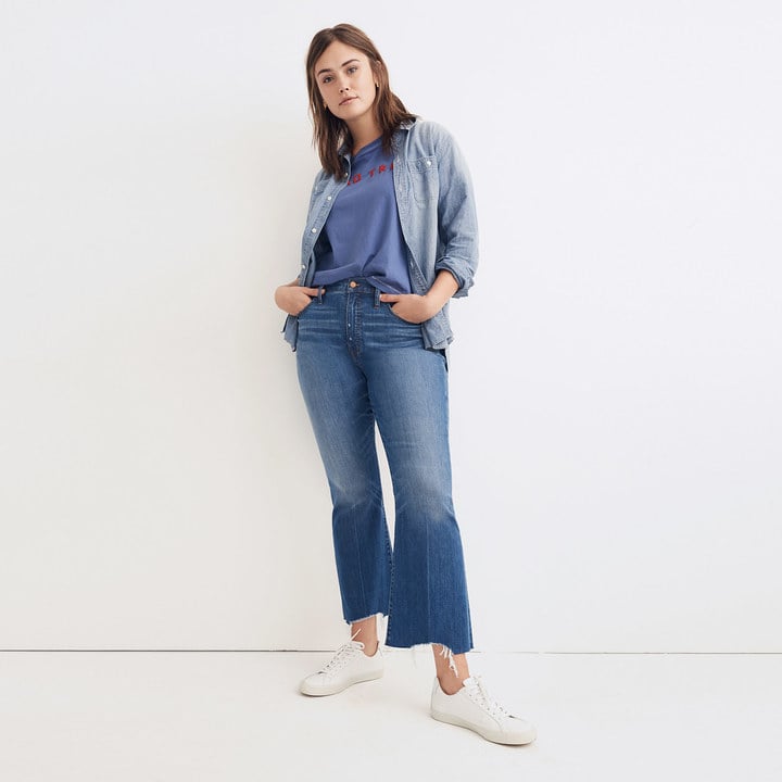 Madewell Cali Demi-Boot Jeans: Destructed-Hem Edition
