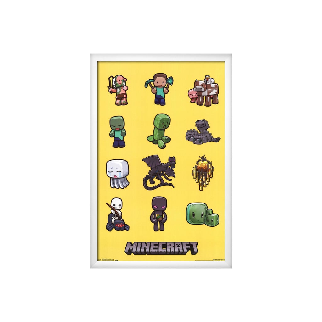 Minecraft Characters Poster