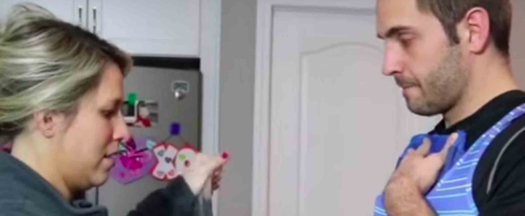 Dad Pretends to Be Pregnant Using a Medicine Ball