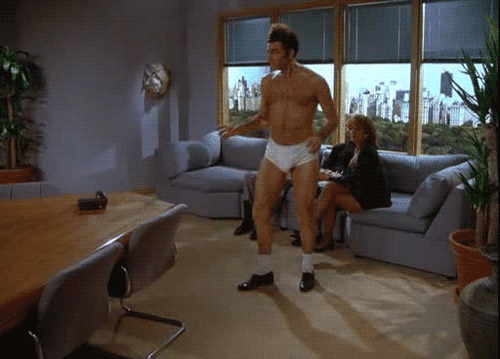 When Kramer Dances in His Underwear | Take a Minute to Relive the Funniest  Seinfeld Moments Ever | POPSUGAR Entertainment Photo 20