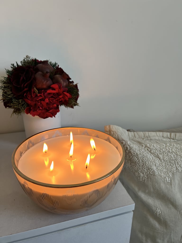 A Candle From the Pottery Barn x Deepika Padukone Collection
