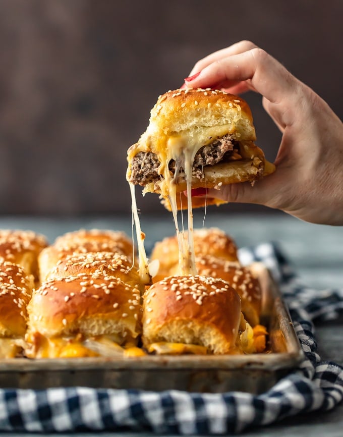 Baked Cheeseburger Sliders