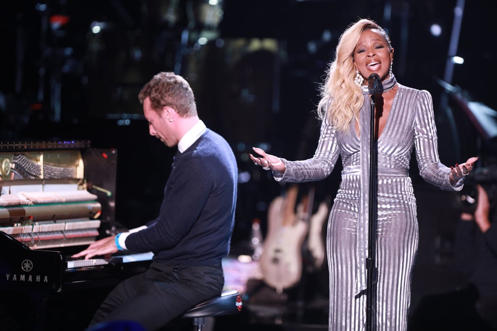 Mary J. Blige singing while Chris Martin played the piano was a performance not to be missed.