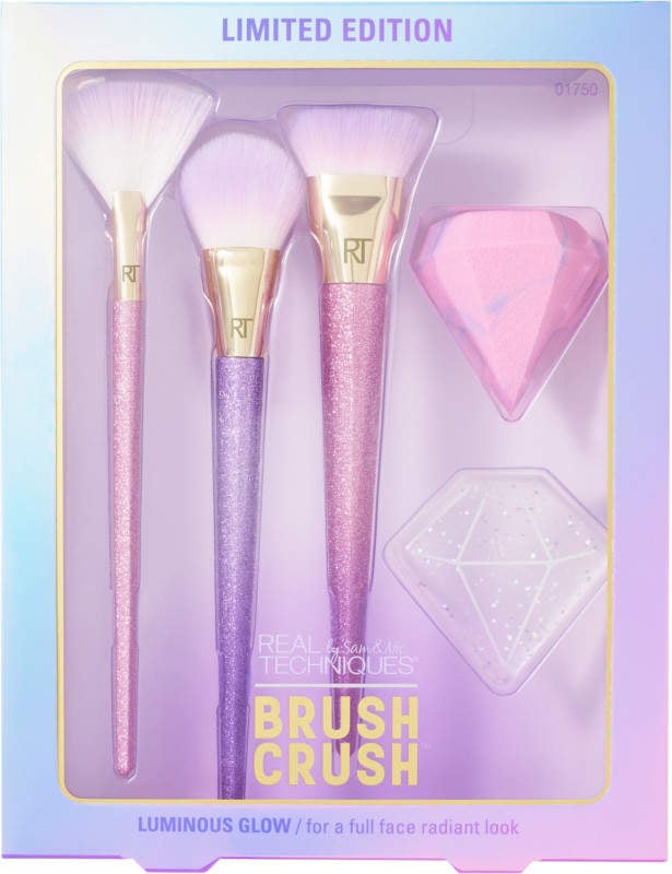 Real Techniques Brush Crush Luminous Glow Set