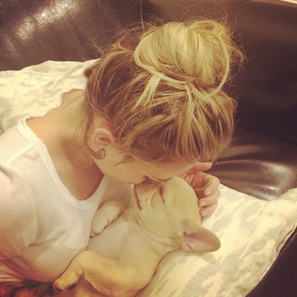 Hilary Duff's Dog Beau Dies POPSUGAR Celebrity
