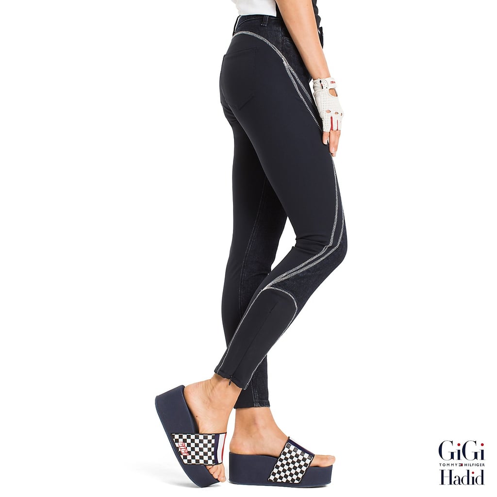 Gigi Hadid Racing Jean ($190)