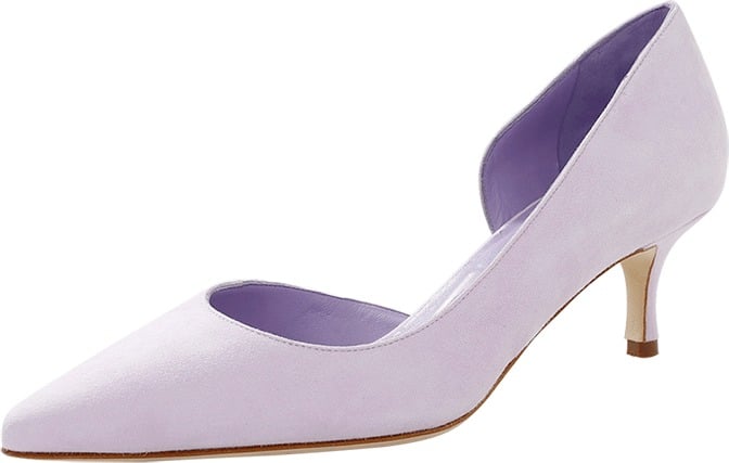 Victoria Beckham's Lavender Shoes | POPSUGAR Fashion