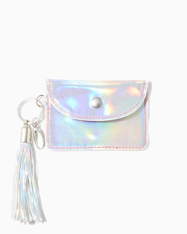 Holographic Coin Purse Keychain