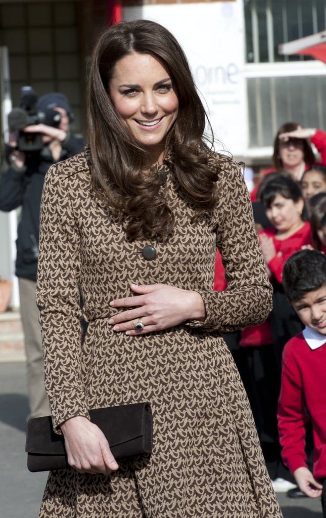 Brown Kate Middleton's Handbags POPSUGAR Fashion Photo 40