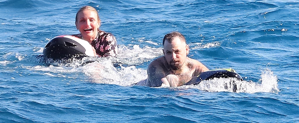 A Smiley Cameron Diaz Is Living It Up in Saint-Tropez With Husband Benji Madden