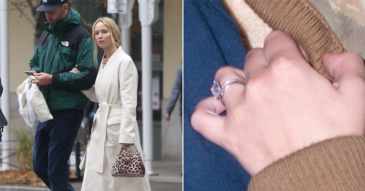 Jennifer lawrence cooke maroney engagement ring sales