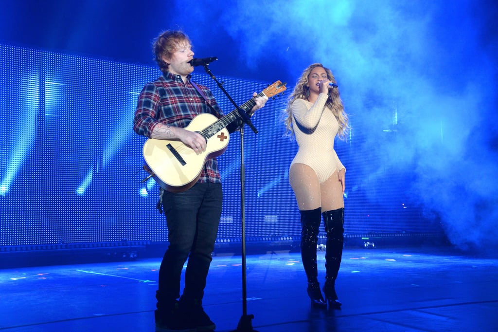 Beyoncé and Ed Sheeran