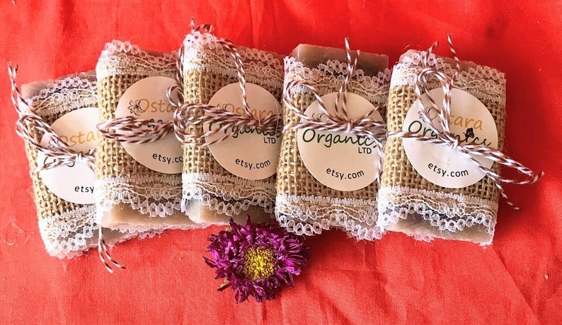 Rustic Soap Favors