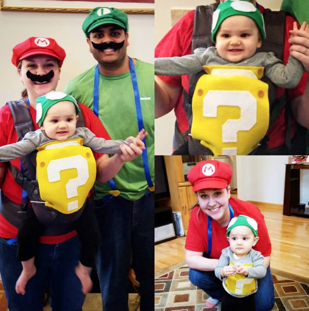 family costumes for 3 with baby