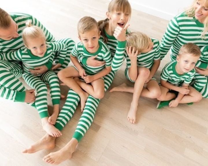 Hanna Andersson Classic Stripes in Go Green Collection